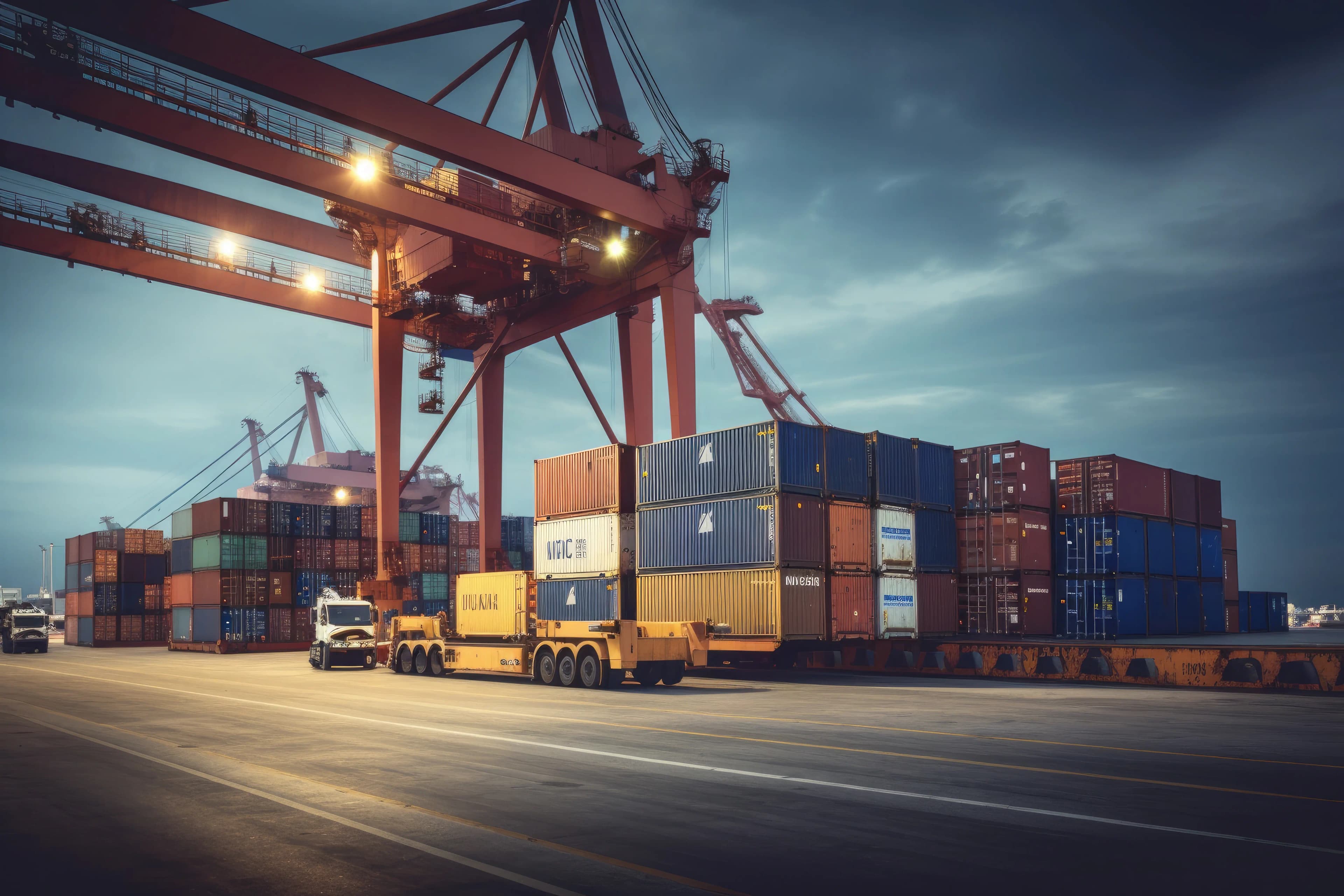 Building Reliable Logistics Networks for Global Trade